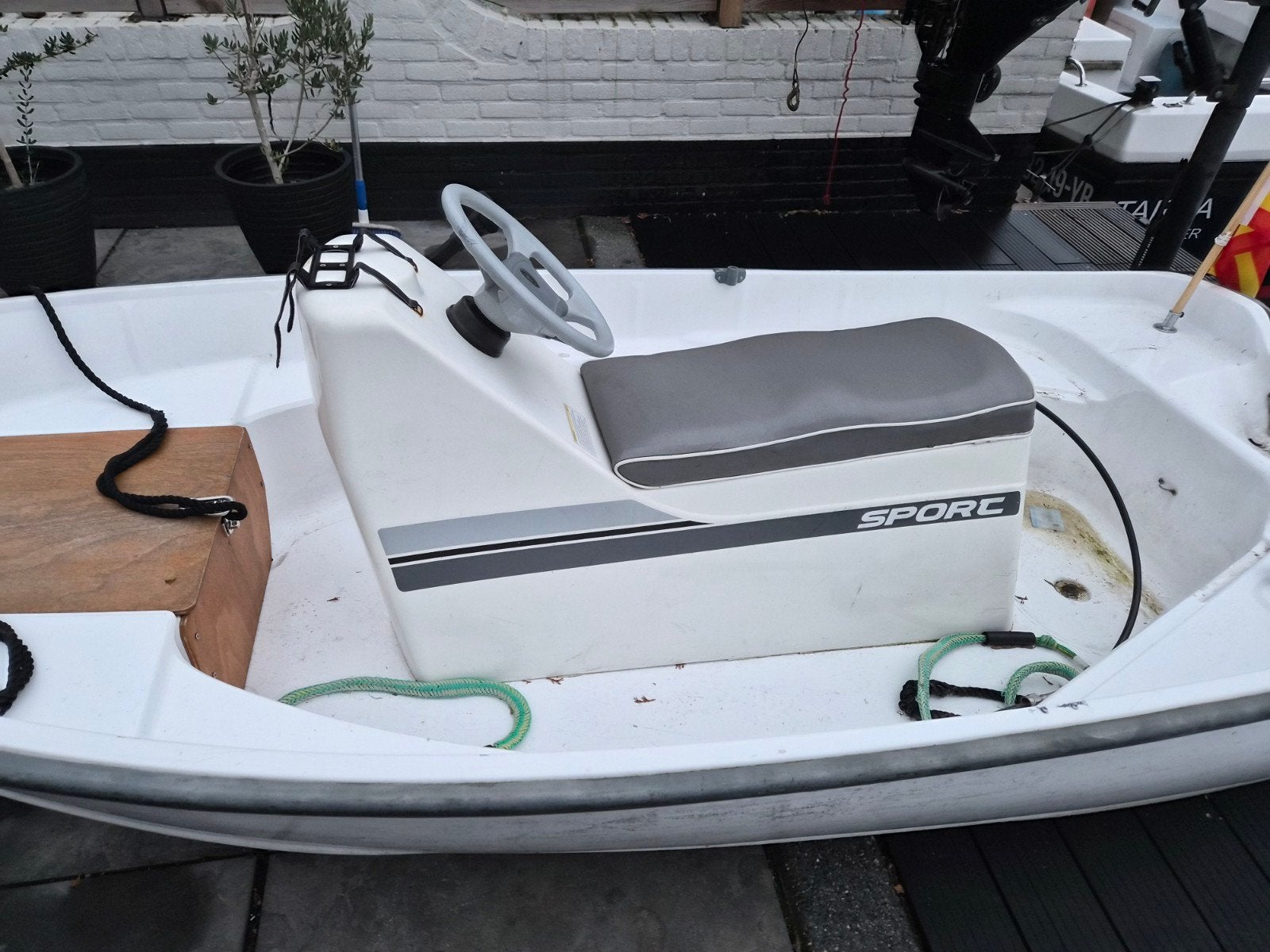 Jockeyseat met toebehoren voor boot, Ophalen, Gebruikt, Overige typen