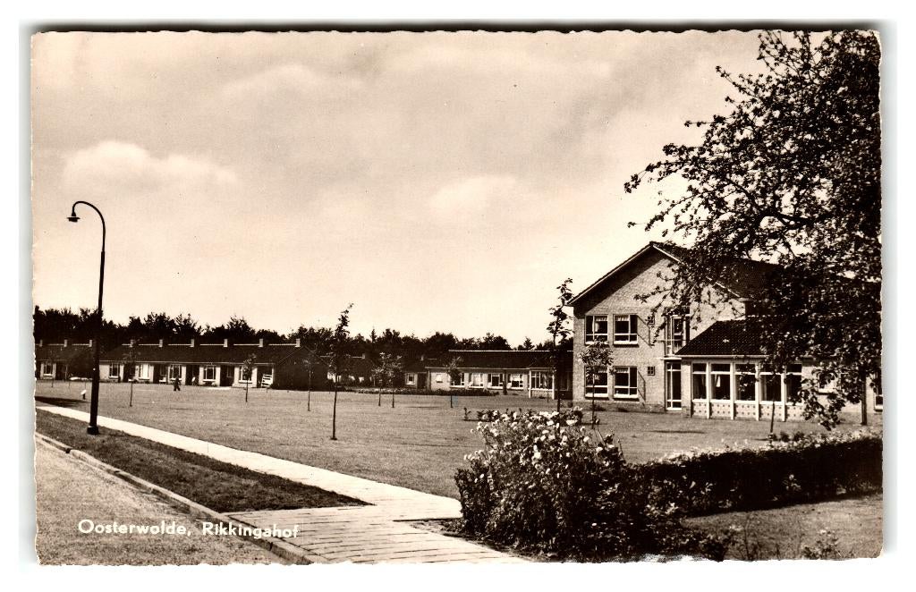 Oosterwolde, Rikkingahof, Verzenden, 1940 tot 1960, Ongelopen, Friesland