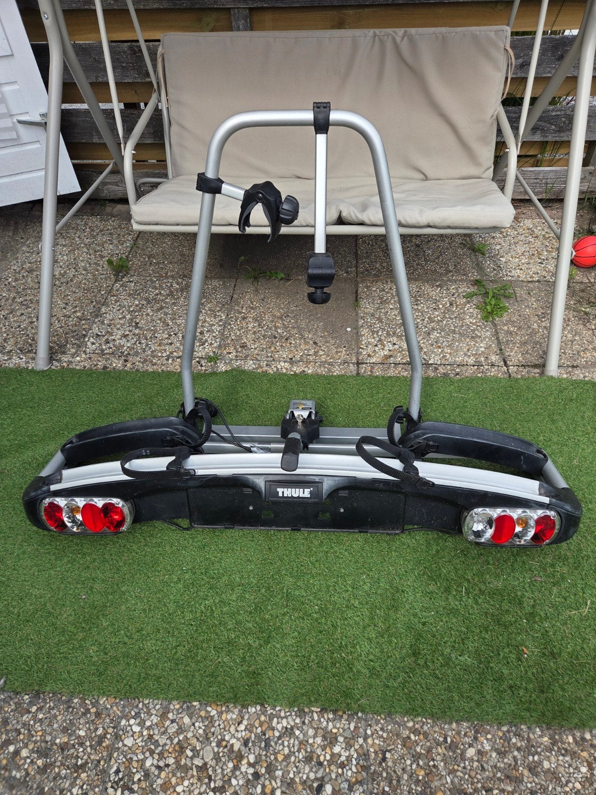 Thule EC 908 Trekhaak Fietsendrager-Kantelbaar, Ophalen, Zo goed als nieuw