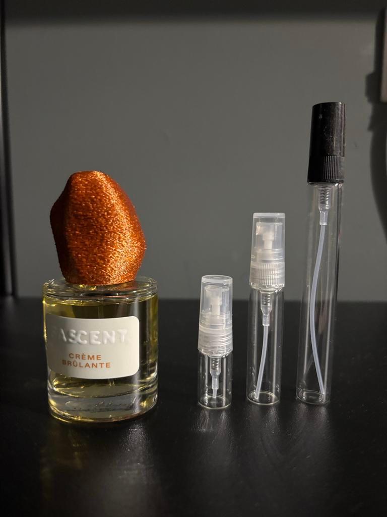Fascent Crème Brûlante Parfum Samples - Diverse Maten, Ophalen of Verzenden, Nieuw