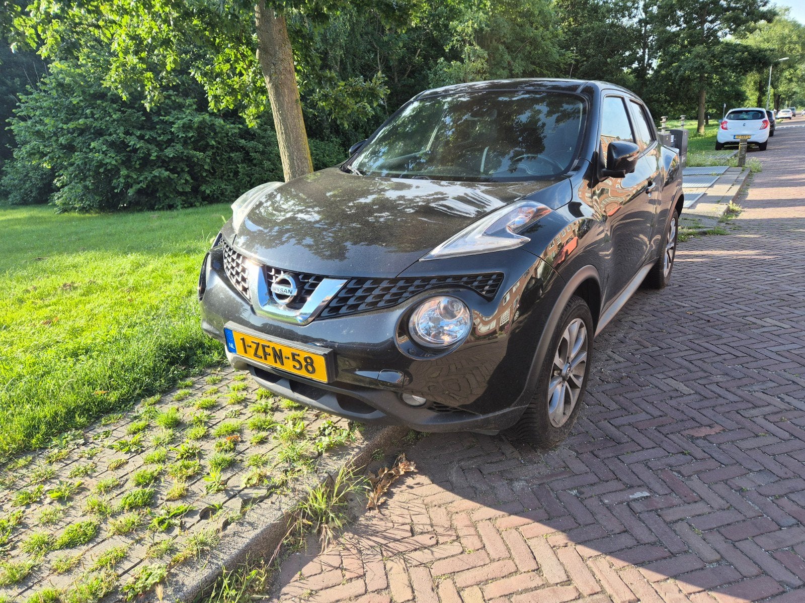 Nissan Juke 1.2 Dig-t 2014 Zwart, Voorwielaandrijving, 639 kg, 1250 kg, Zwart