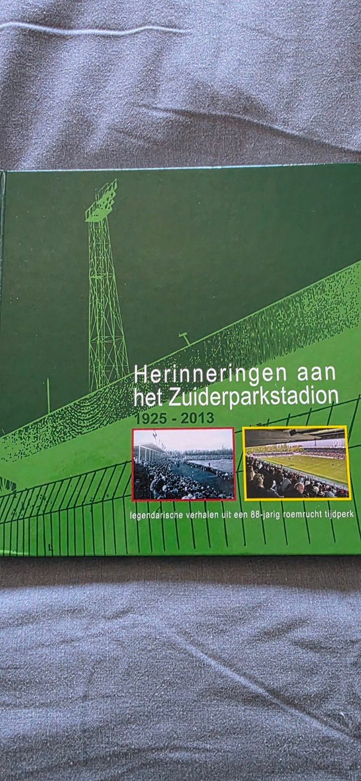 ADO DENHAAG Herinnering aan het zuideparkstadion, Boeken, Ophalen