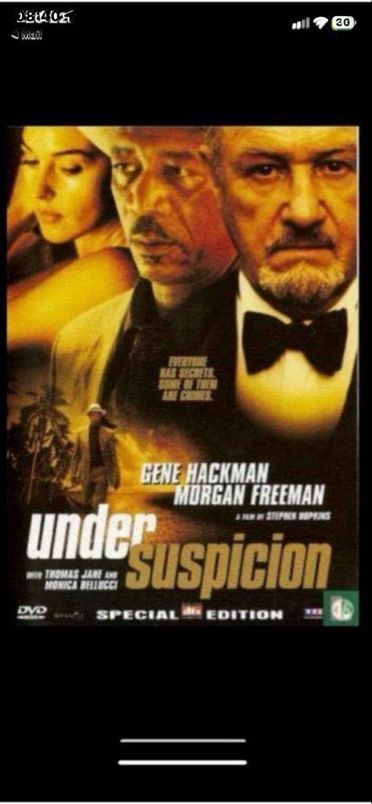 Under Suspicion Special Edition DVD - Gene Hackman, Psychologische thriller, Vanaf 16 jaar, Speciale editie, Nederlands