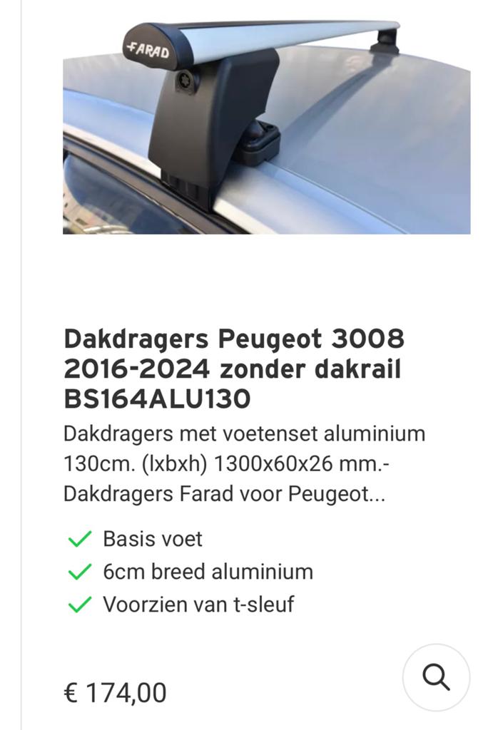 Farad dakragers, Ophalen, Zo goed als nieuw