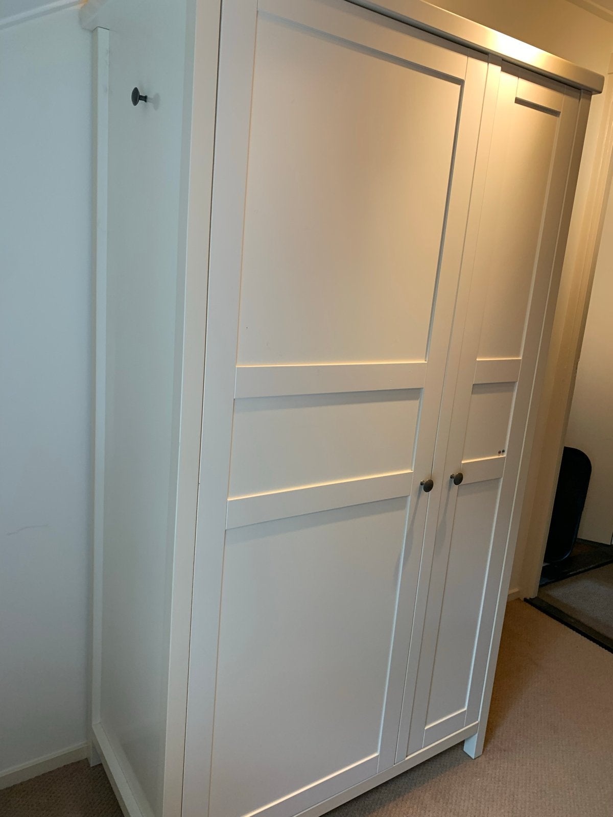 IKEA Hemnes kledingkast - Wit, Huis en Inrichting, Ophalen, 100 tot 150 cm, 200 cm of meer, Zo goed als nieuw