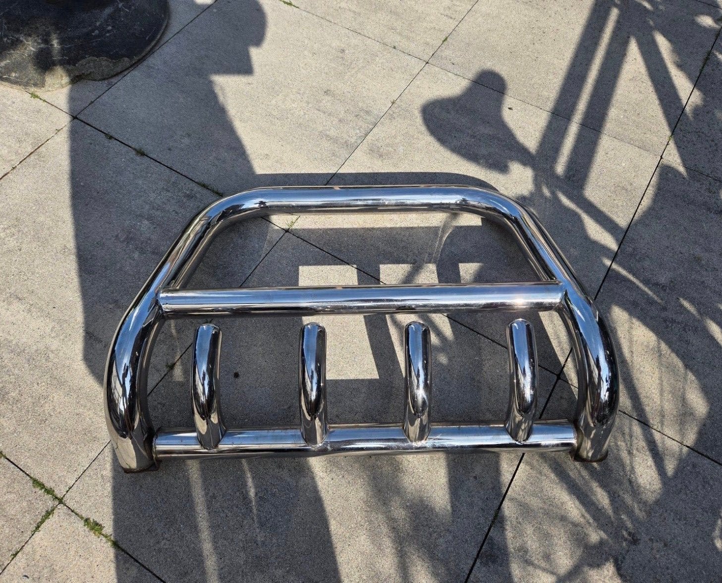 RVS Bullbar / Pushbar voor auto, Ophalen, Gebruikt