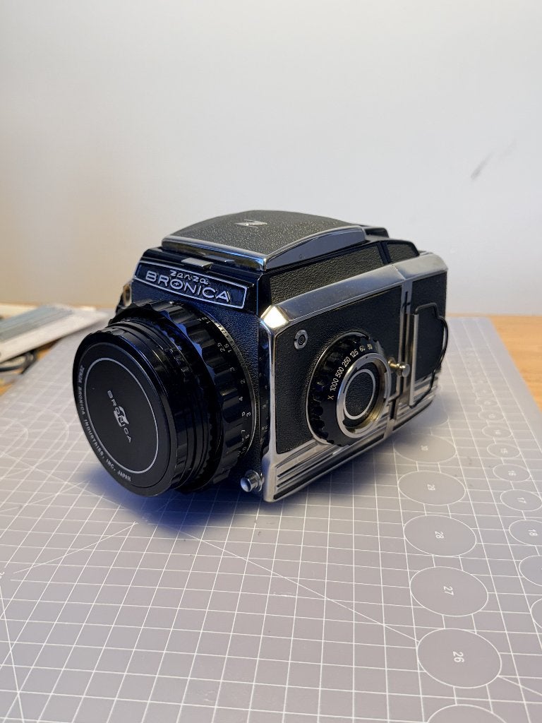Zenza Bronica S2A camera, Ophalen of Verzenden, Gebruikt, Spiegelreflex, Nikon