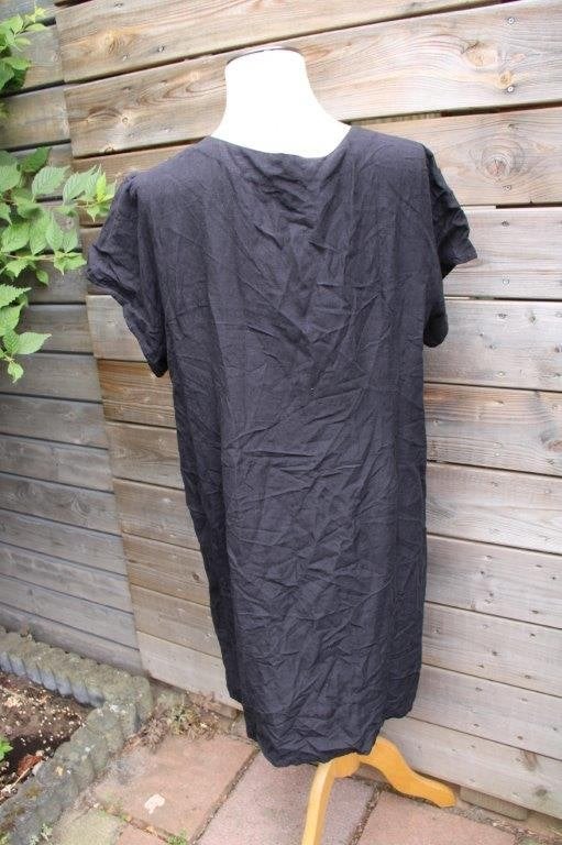 Jurk zwart Orientique mt UK20( 48) Vaste prijs, Zwart, Maat 46/48 (XL) of groter, Orientique, Ophalen of Verzenden