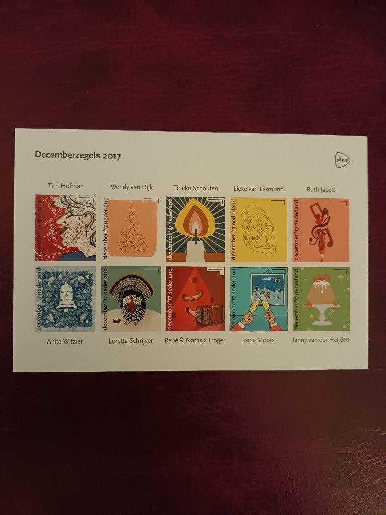 NVPH Va3588-97 > December 2017 > Luxe postfris > KIJK !, Verzenden, Na 1940, Postfris