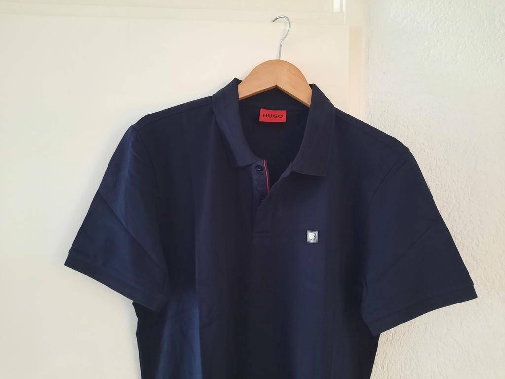 HUGO BOSS  -, Kleding | Heren, Polo's, Overige kleuren, Zo goed als nieuw, Hugo Boss, Verzenden