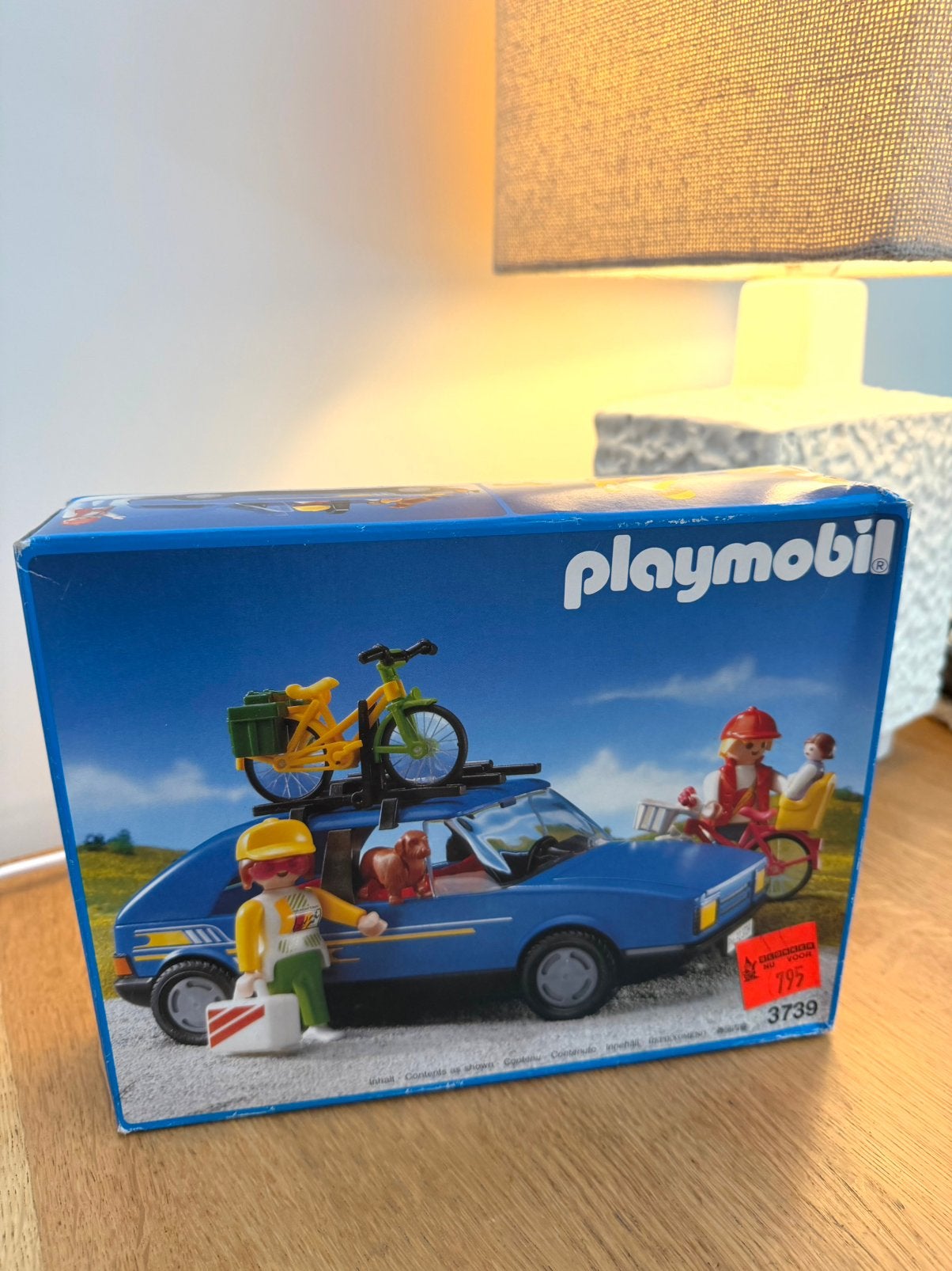 Playmobil on holiday family car 3739 jaar 1992 oud speelgoed, Complete set, Voertuig, Nieuw, Ophalen of Verzenden