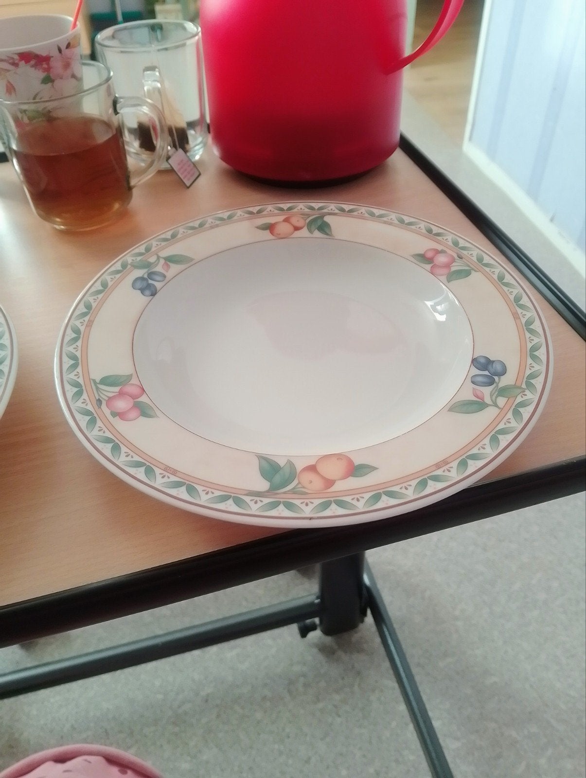 Heinrich Winterling Bavaria Diepe Borden - Fruitdecor, Ophalen, Zo goed als nieuw, Bord(en), Overige stijlen