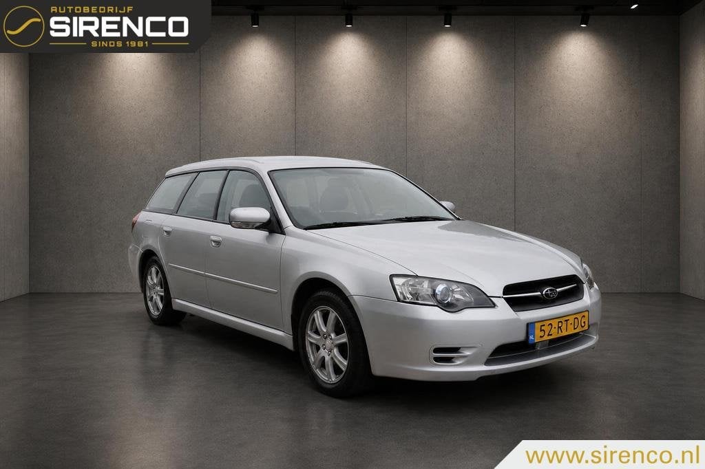 Subaru Legacy Touring Wagon 2.0i 4x4 | trekhaak | climate &, Auto's, Gebruikt, Zwart, 4 cilinders, Origineel Nederlands