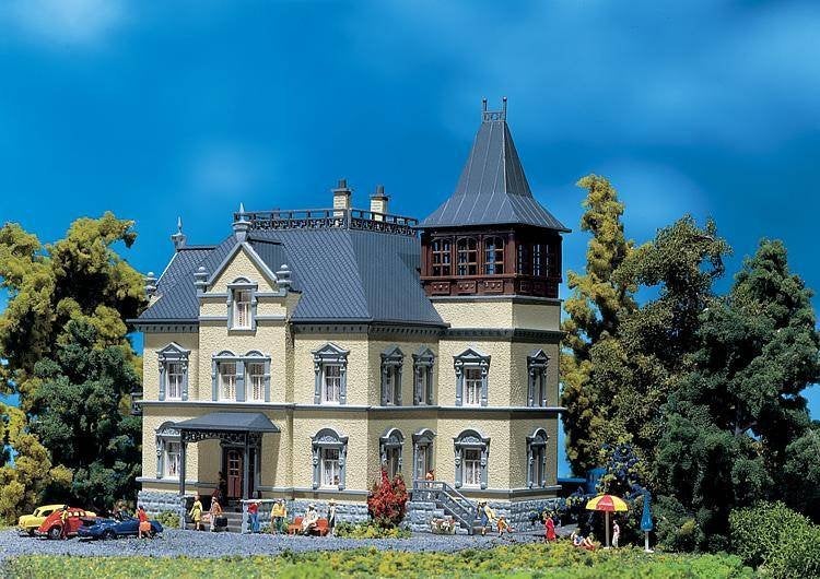 Faller: Villa NIEUW, Overige merken, Gelijkstroom of Wisselstroom, Brug, Tunnel of Gebouw, Nieuw