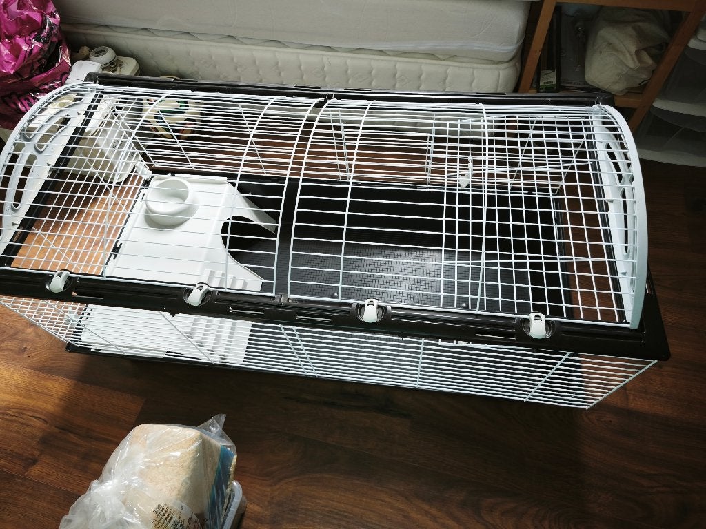 konijnen/cavia hok, Cavia, 60 tot 90 cm, Ophalen of Verzenden, Hok