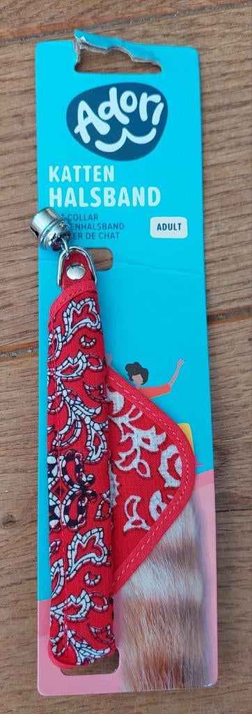 Kattenhalsband nieuw met belletje, Ophalen of Verzenden, Nieuw
