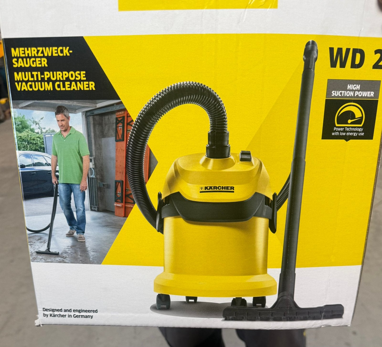 Karcher WD2 Nieuw in doos., Doe-het-zelf en Verbouw, Ophalen of Verzenden, Nieuw
