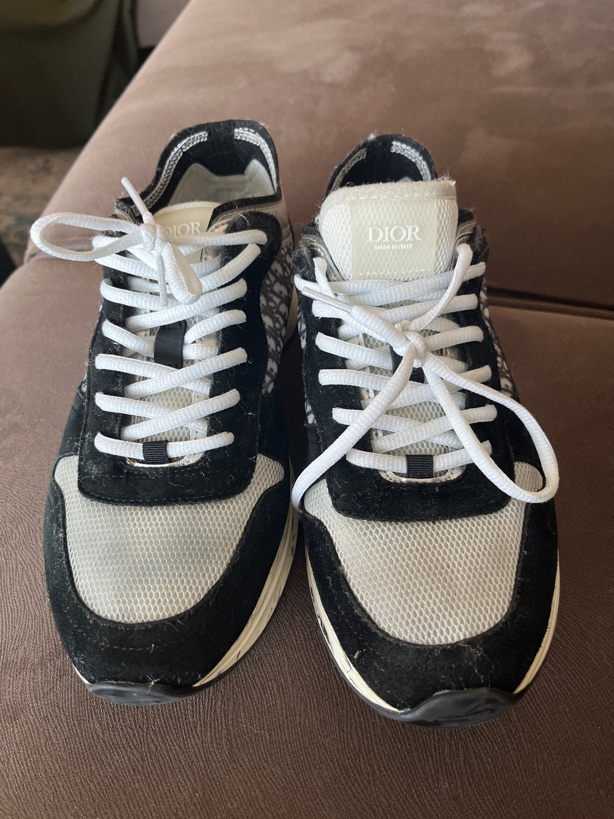 Dior Sneakers Maat 43, Ophalen of Verzenden, Gedragen, Zwart, Sneakers of Gympen