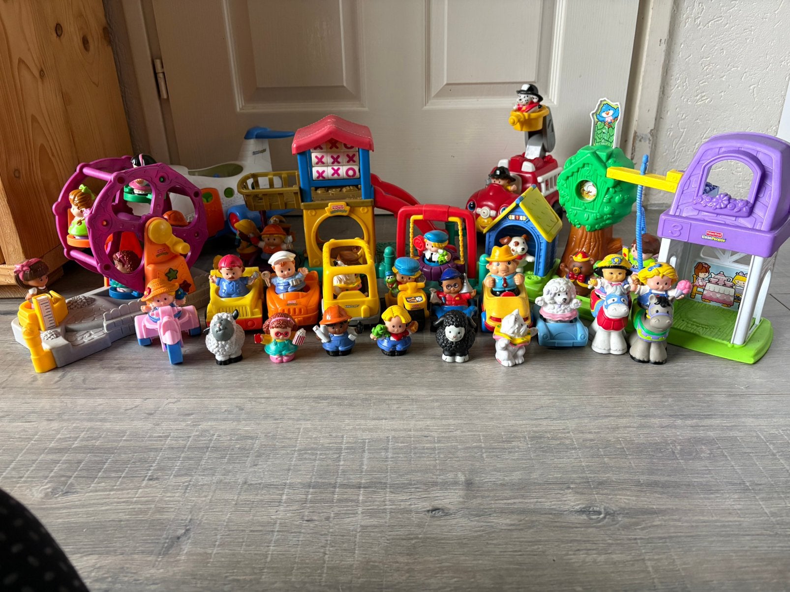 Partij Little People, Ophalen, Zo goed als nieuw, Speelset