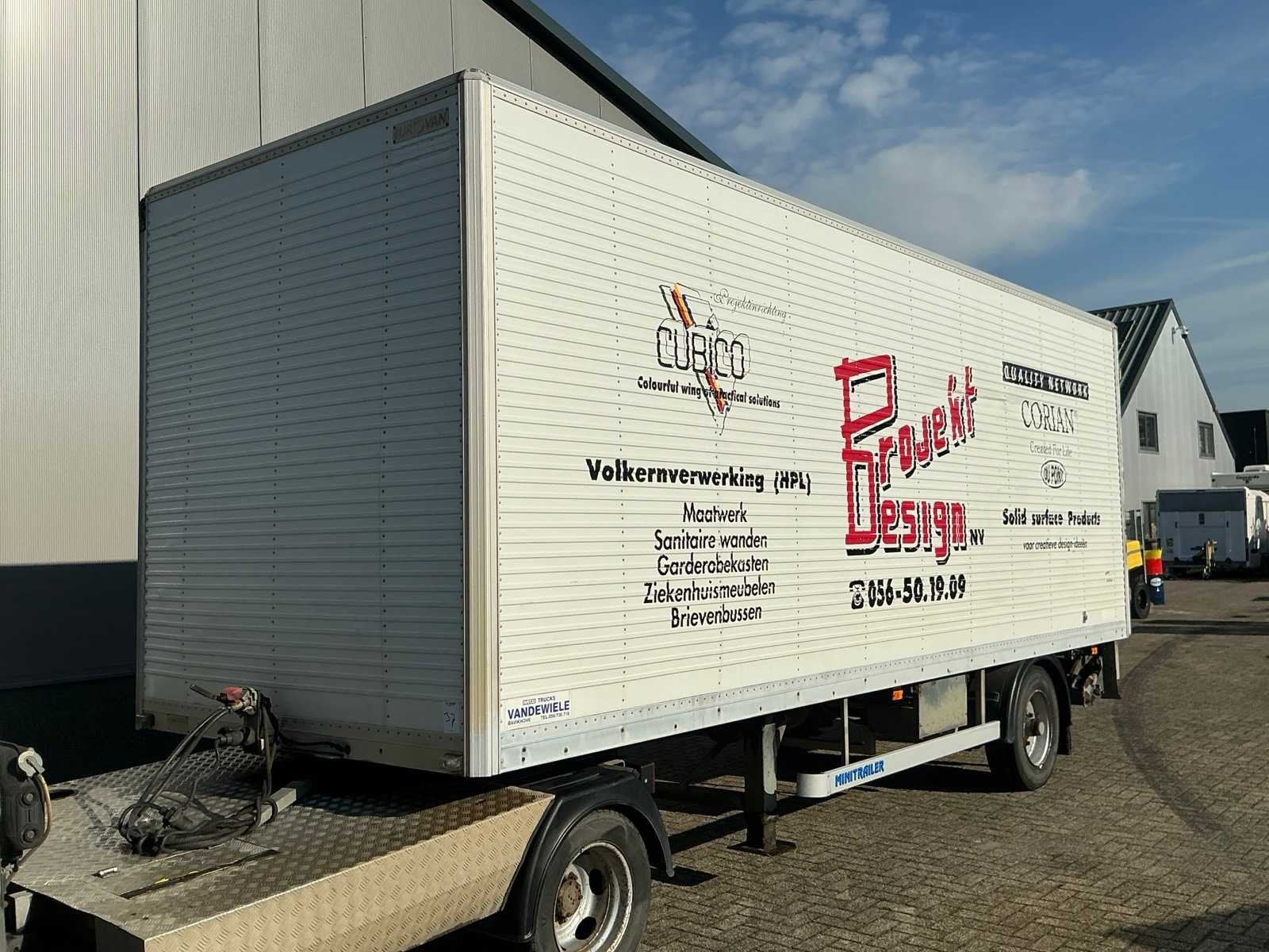 Vergauwe OP55TA Oplegger, Auto's, Overige brandstoffen, Bedrijf, Aanhangers en Opleggers, Te koop