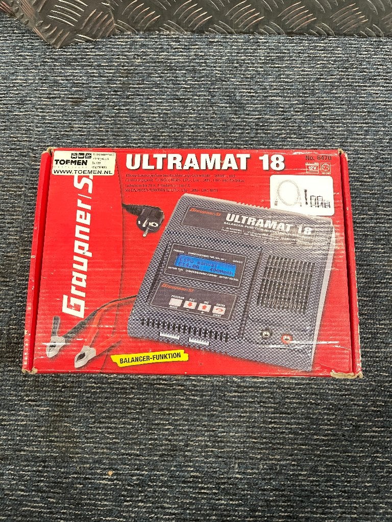 Graupner Ultramat 18, Ophalen, Zo goed als nieuw