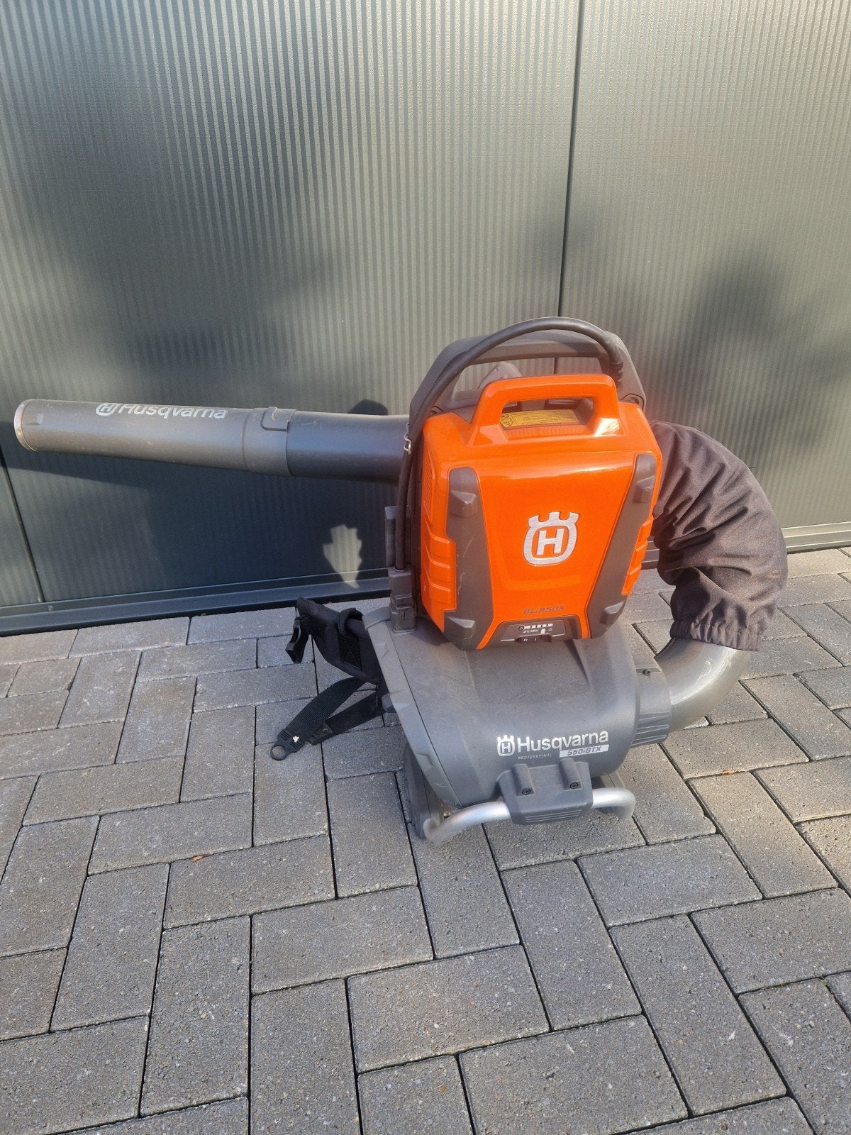 Husqvarna 550iBTX met Accupack BLi950, Tuin en Terras, Ophalen, Accu, Husqvarna, Husqvarna