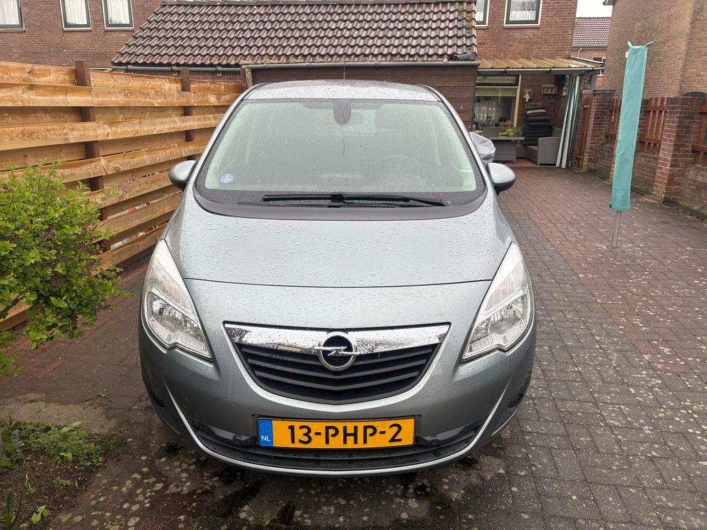 Opel Meriva 1.4 Turbo Ecotec 120pk 2011 Grijs, Auto's, Voorwielaandrijving, 680 kg, 4 cilinders, Origineel Nederlands