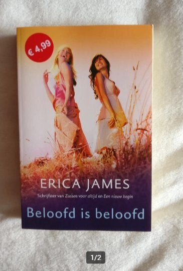 Beloofd is beloofd, Erica James., Europa overig, Ophalen of Verzenden, Zo goed als nieuw, Erica James