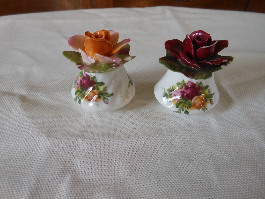 Royal Albert peper en zout stelletje, Ophalen of Verzenden