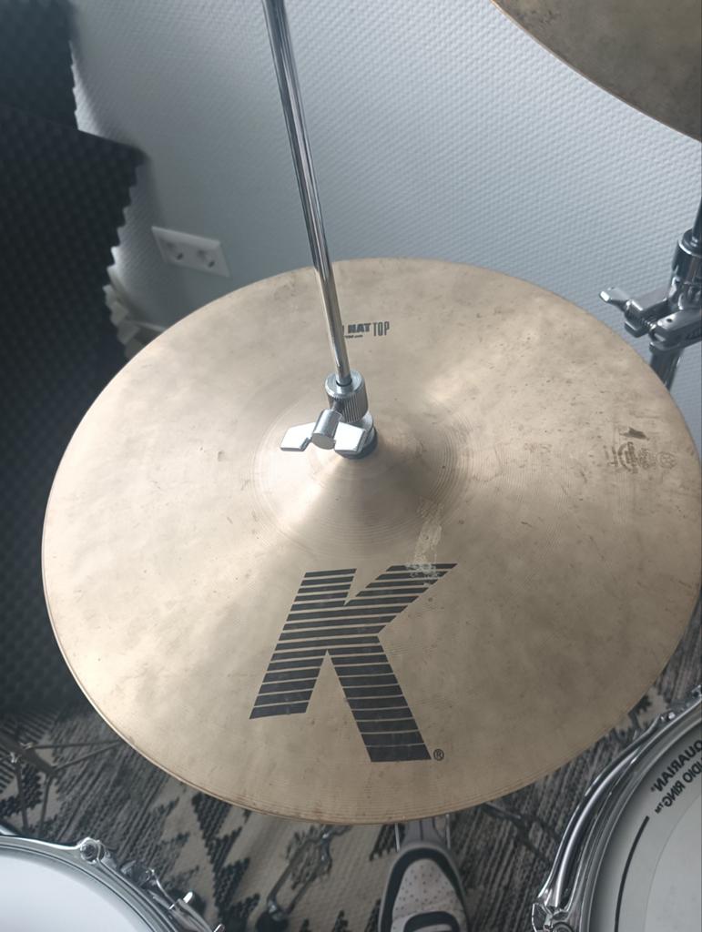 Zildjian K Hihat 14 inch, Ophalen of Verzenden, Gebruikt