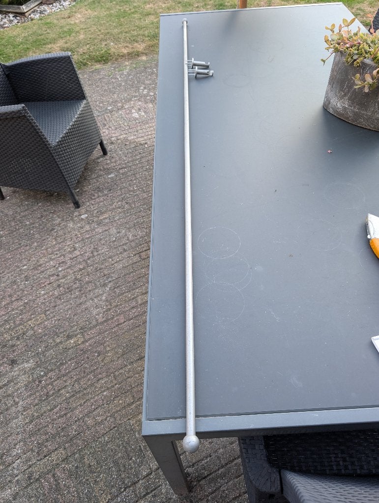 roede, Ophalen, Gebruikt, Overige merken, Metaal