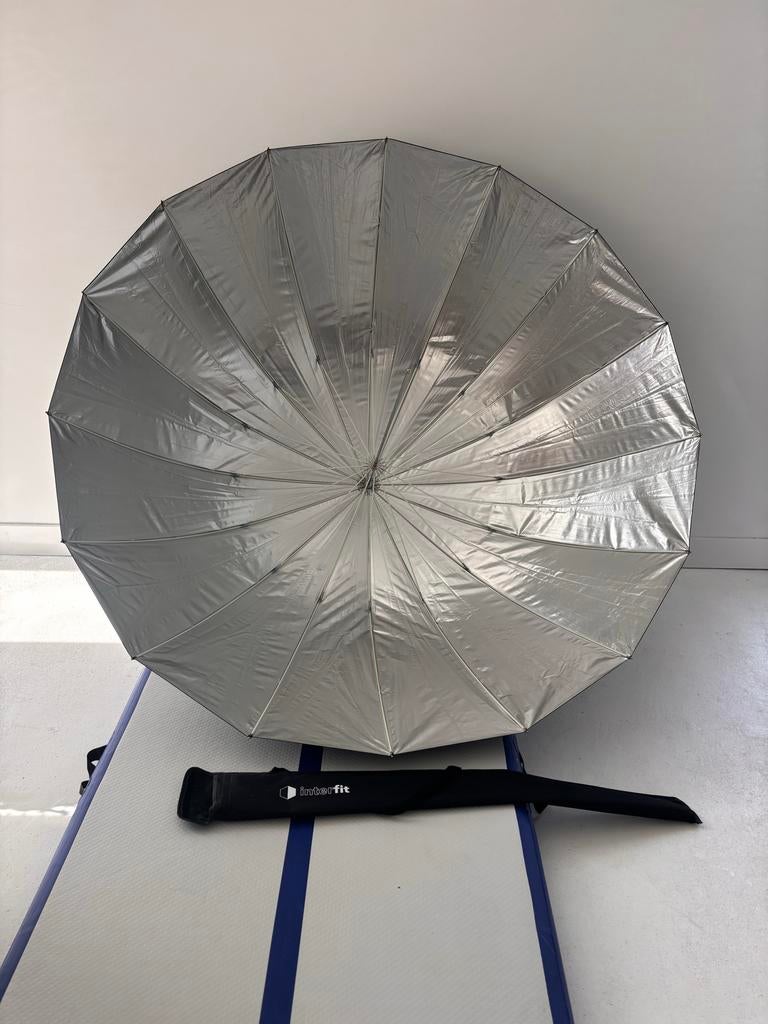 Parabolische paraplu fotografie 165cm, Ophalen, Gebruikt