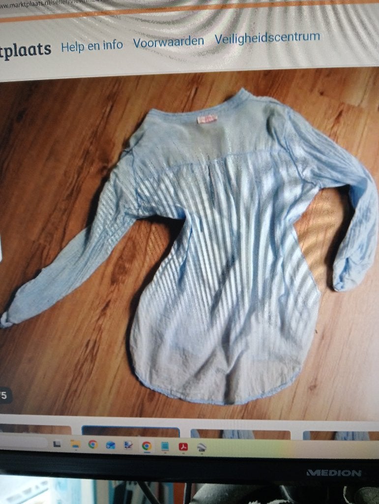 Dames Blouche Monday Afthermoon Mt ;M, Ophalen of Verzenden, Zo goed als nieuw, Maat 38/40 (M), Blauw