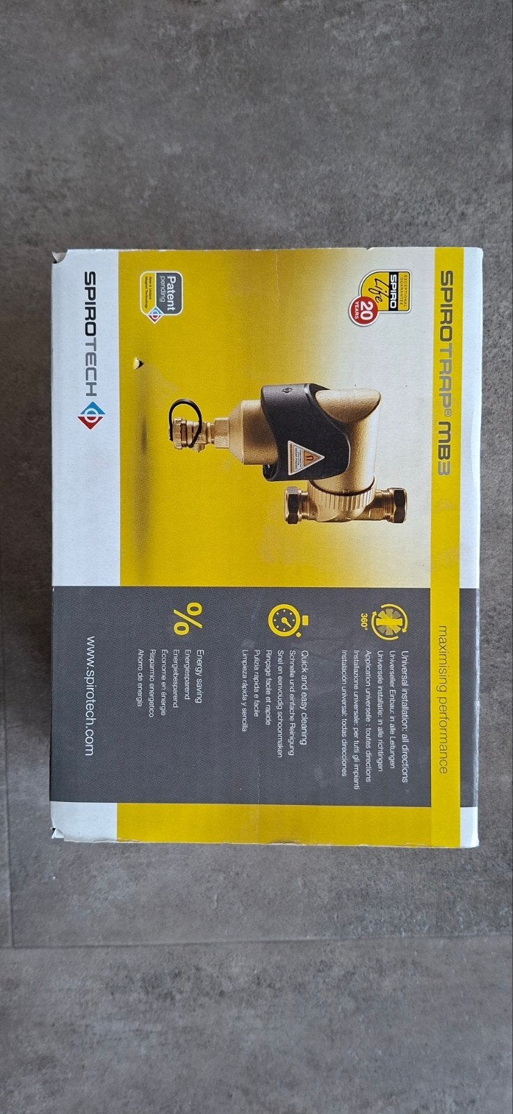 Spirotech SpiroTrap MB3 vuilafscheider, Ophalen, Nieuw