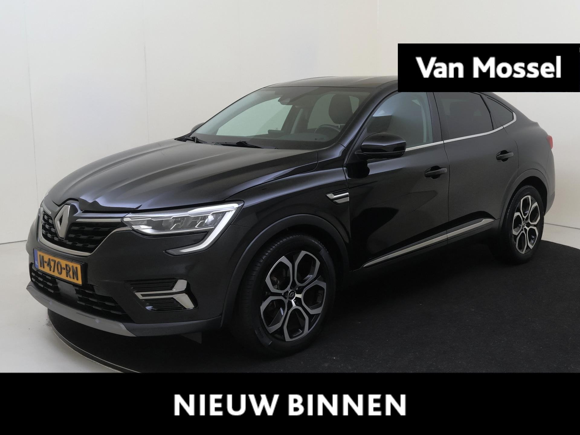 Renault Arkana 1.6 E-Tech Hybrid 145 Intens | Half leder | L, Auto's, Renault, Arkana, Gebruikt, Euro 6, Leder en Stof