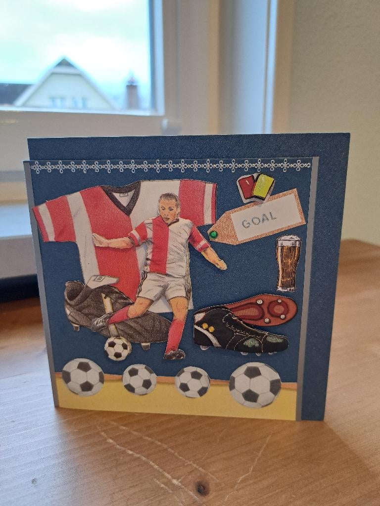 kaart voet bal, Ophalen of Verzenden, Nieuw, Overige thema's