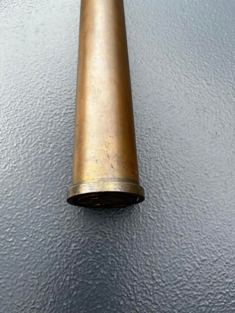 Messing patroonhuls 40 mm, Antiek en Kunst, Ophalen of Verzenden, Koper