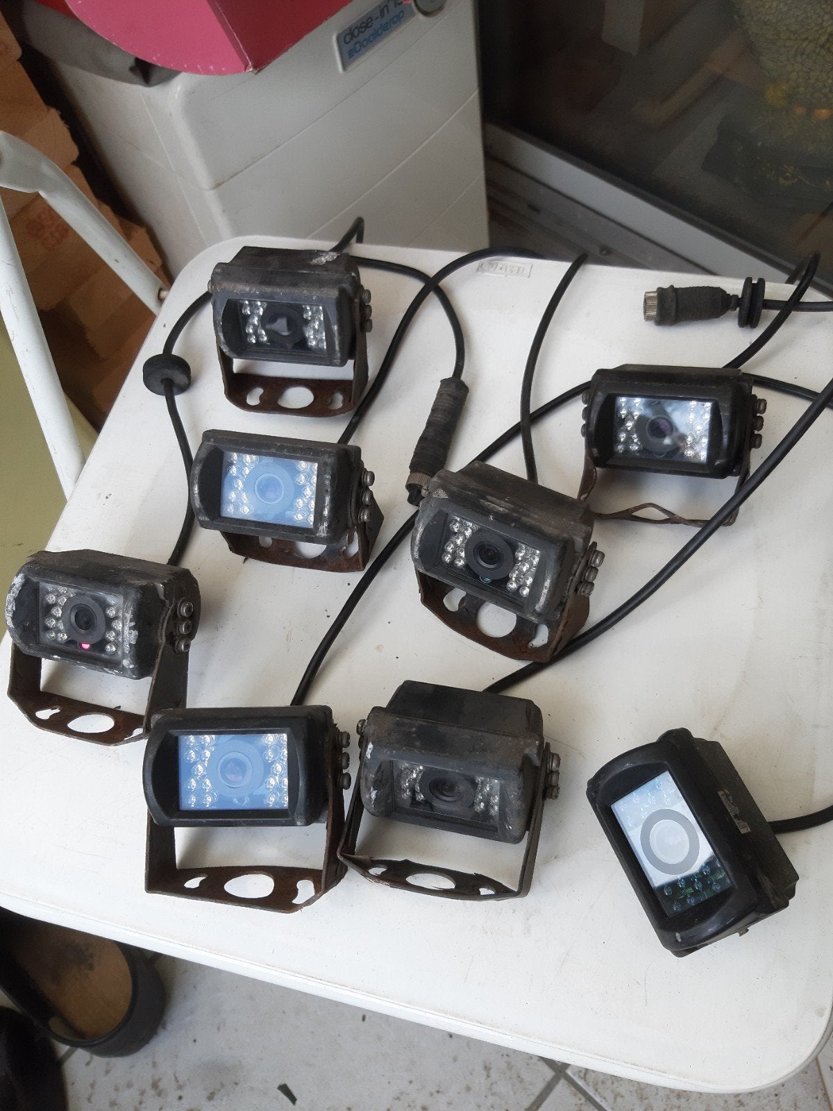 8x Achteruitrijcamera's - Ideaal voor vrachtwagens/bussen, Ophalen of Verzenden