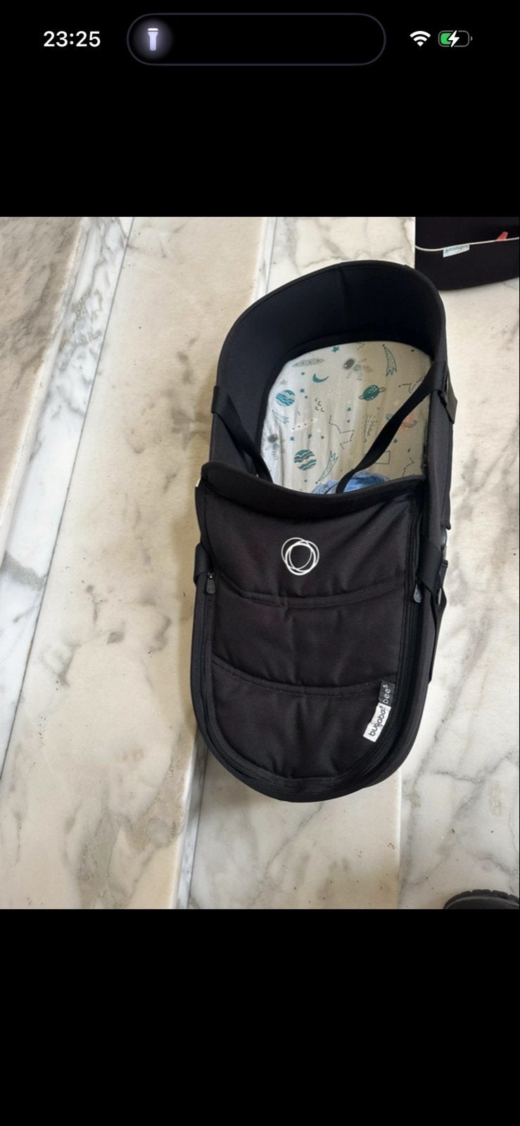 Bugaboo Bee 5 Nest met adapters - Zo goed als nieuw, Kinderwagen, Bugaboo, Ophalen of Verzenden, Zo goed als nieuw