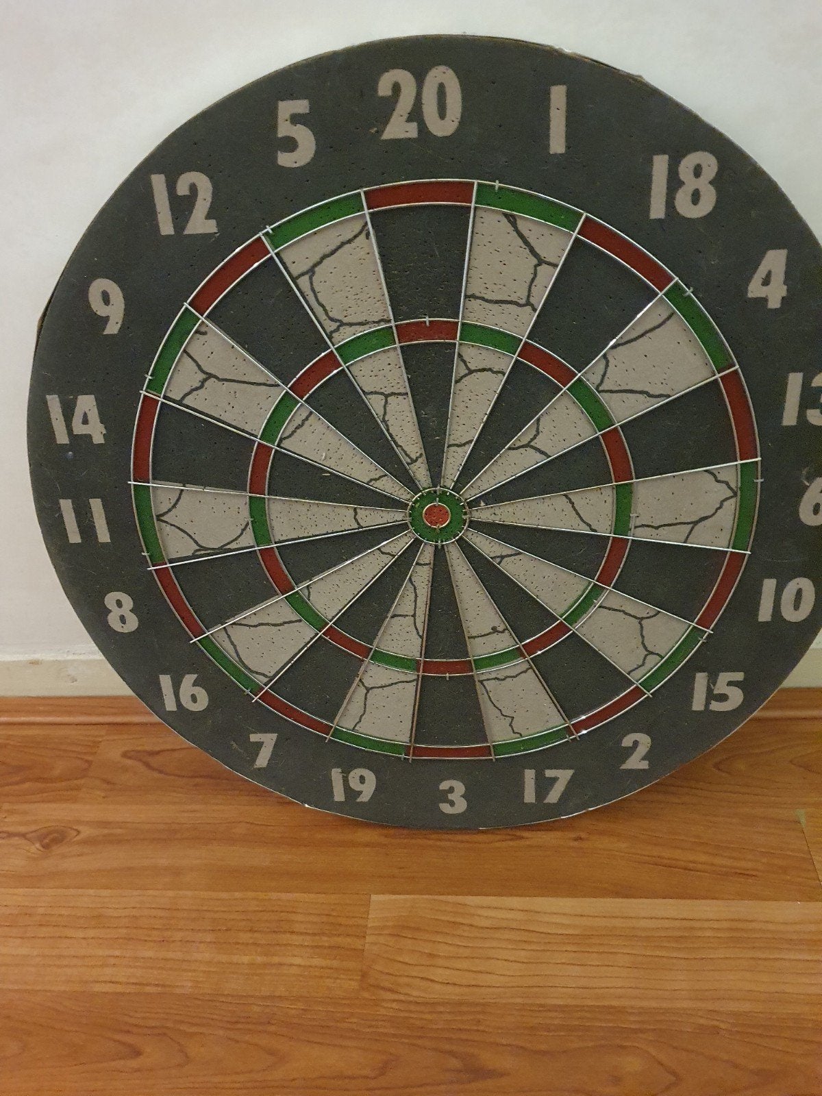 Dubbelzijdig dartbord - Gebruikt, Ophalen of Verzenden, Gebruikt, Dartbord