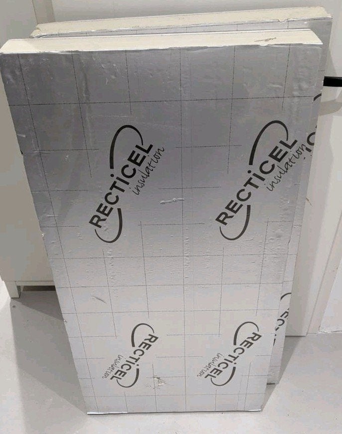 2x PIR 90mm + Gipsplaat 12,5mm, 60x120cm, Ophalen, Nieuw, Minder dan 5 m², 8 tot 12 cm