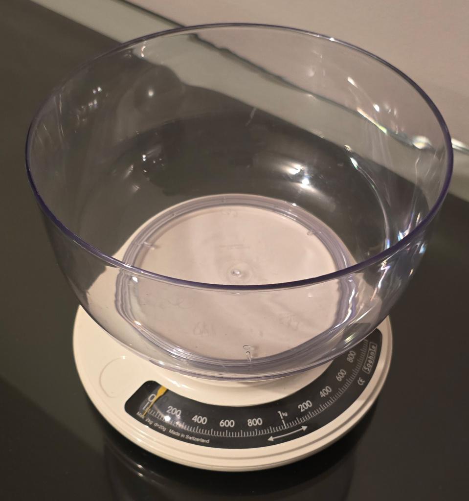 Mechanische keuken weegschaal., Ophalen, Keukenweegschaal, Analoog, 500 gram of grover