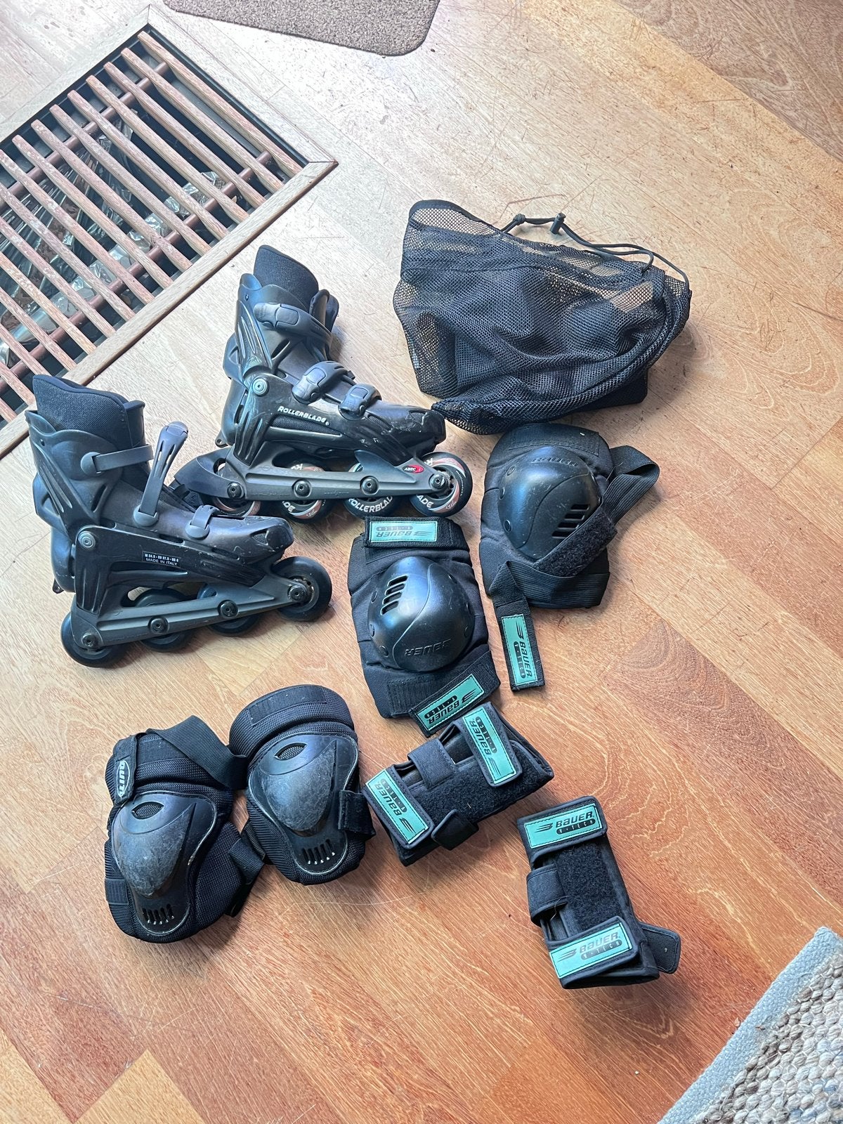 Rollerblade inline skates met bescherming - Maat 37.5, Ophalen, Gebruikt, Overige typen, Overige merken