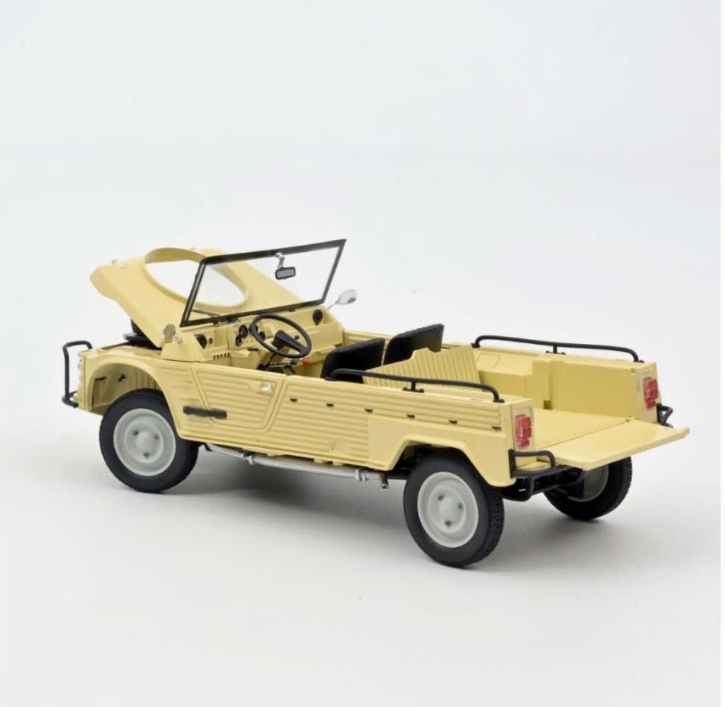 Citroen Mehari 4X4 1979 Hoggar Beige 1/18 NOREV ref. 181527, Hobby en Vrije tijd, Modelauto's | 1:18, Verzenden, Nieuw, Auto, Norev