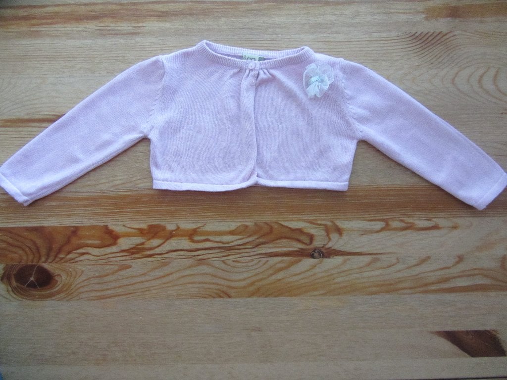 Roze bolero maat 86, Kinderen en Baby's, Ophalen of Verzenden, Zo goed als nieuw, Wibra, Truitje of Vestje