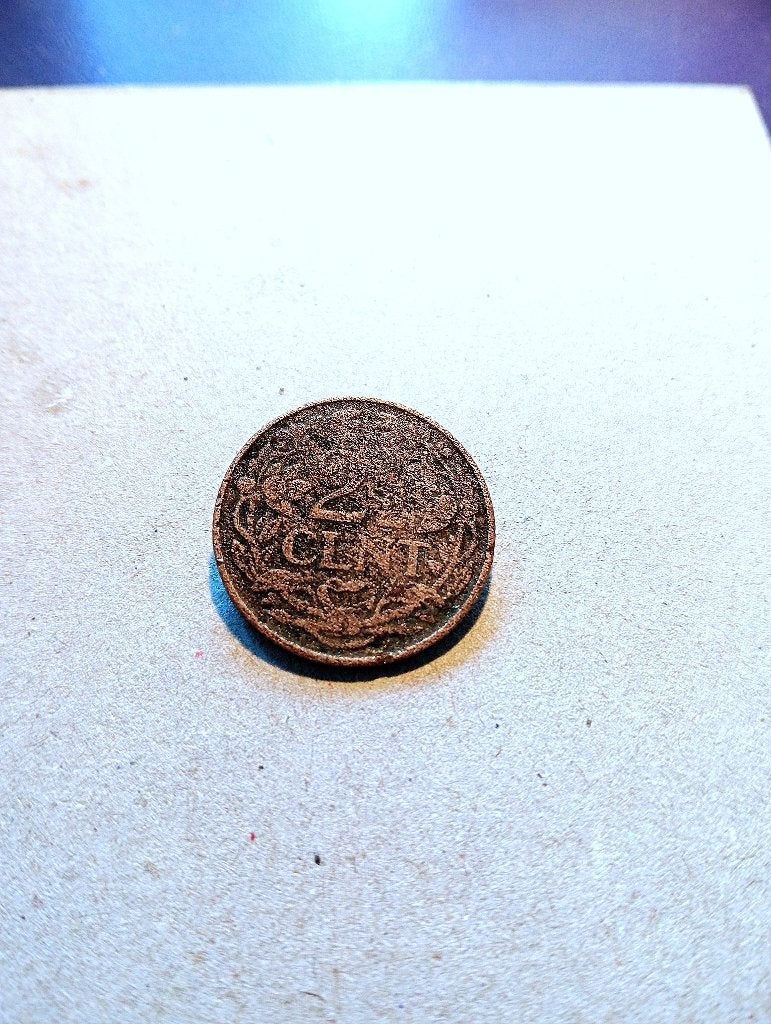 Twee en een Halve Cent 1916, Postzegels en Munten, Munten | Nederland, Ophalen of Verzenden, Koningin Wilhelmina, Overige waardes