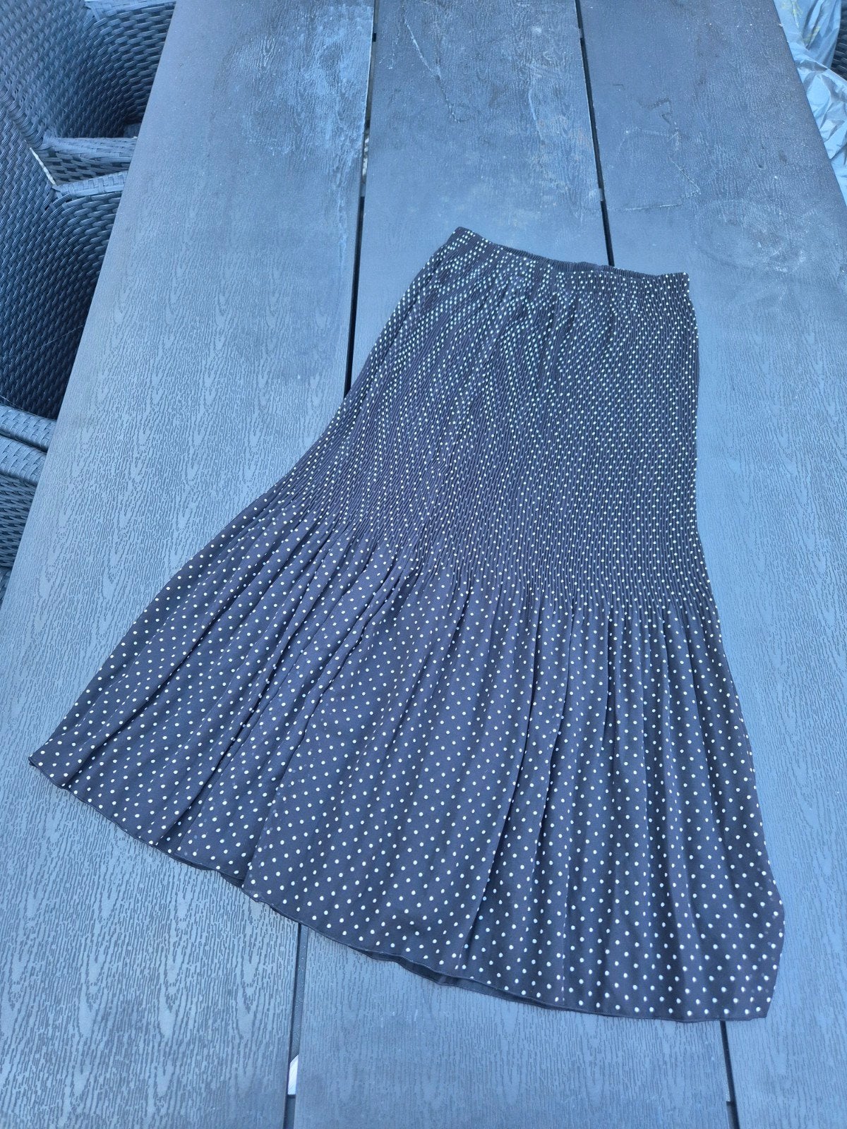 Zwarte Polkadot Rok Maat M, Maat 38/40 (M), Zwart, Ophalen of Verzenden, Onbekend