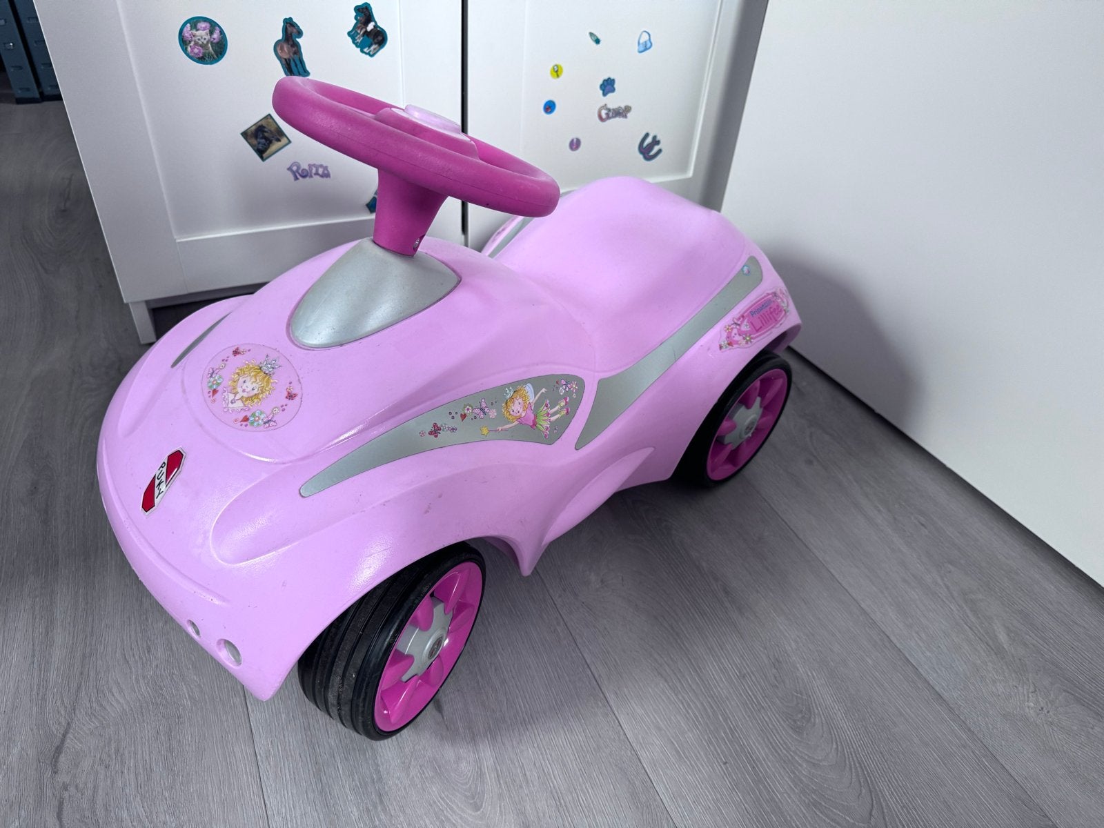 Lillifee loopauto roze, Ophalen, Gebruikt, Loopvoertuig