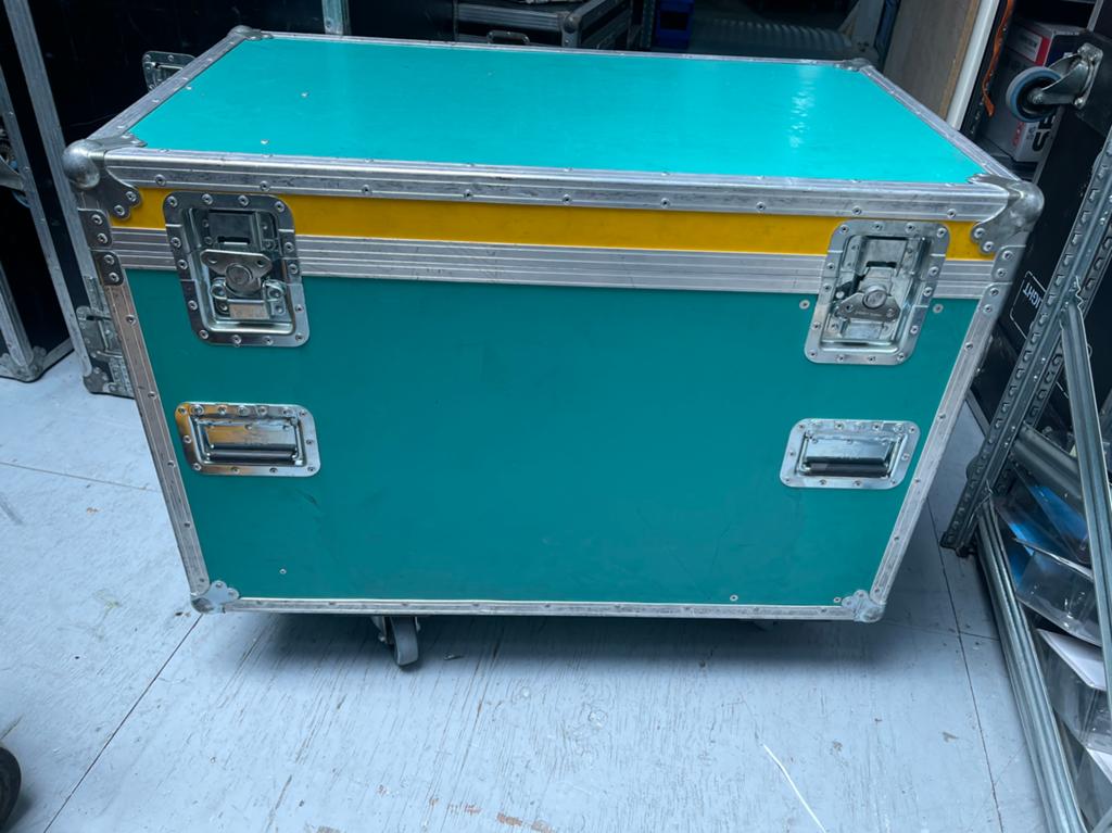TECHNOCASE Kabelcase 95x56cm 53+8,5cm Hoog Klapdeksel Wielen, Ophalen, Gebruikt, Overige instrumenten, Flightcase