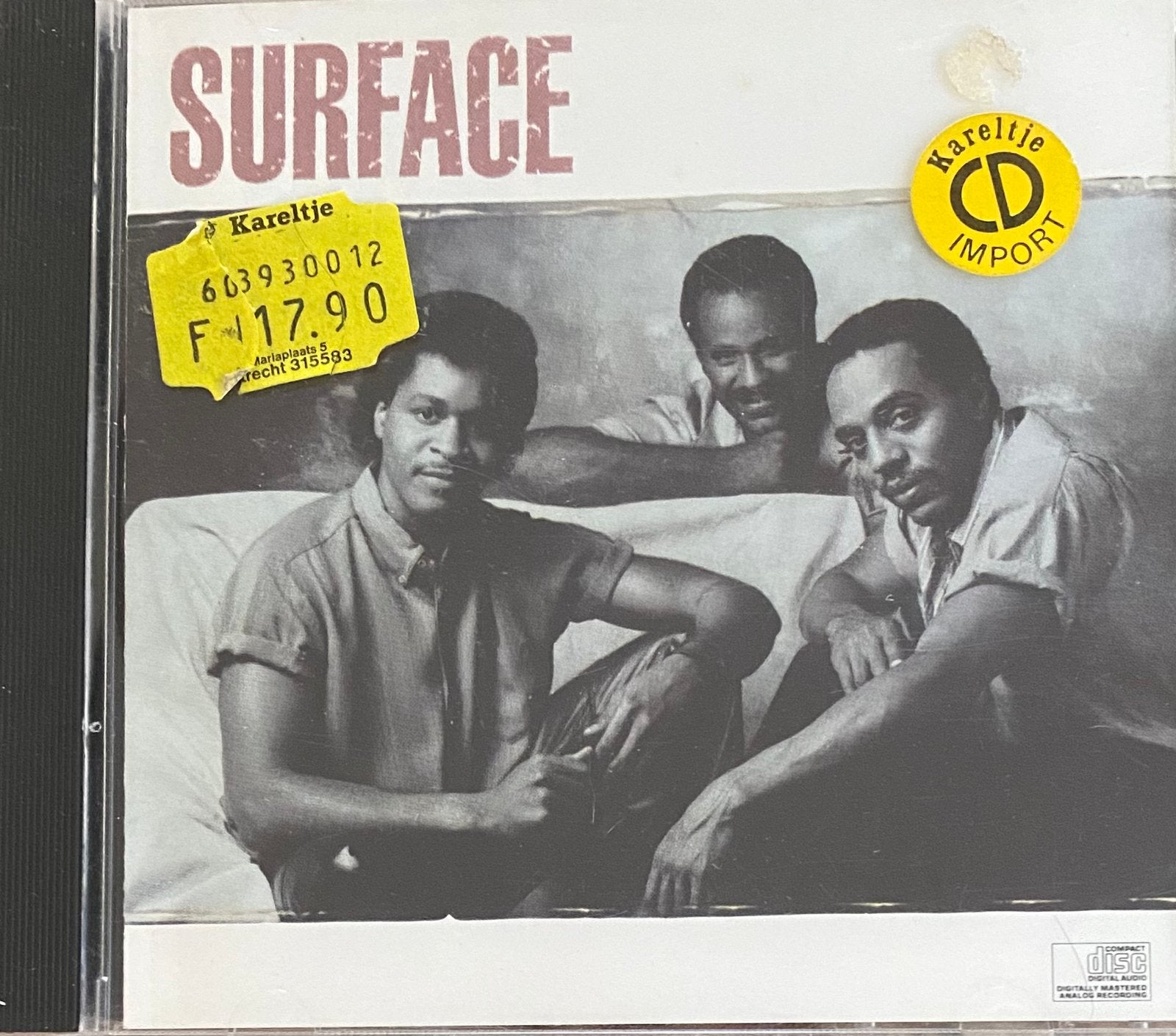 Surface - Surface (CD), Cd's en Dvd's, Cd's | R&B en Soul, Import, Gebruikt, Funk, Ophalen of Verzenden
